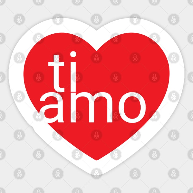 ti amo Sticker by Laura Contarino